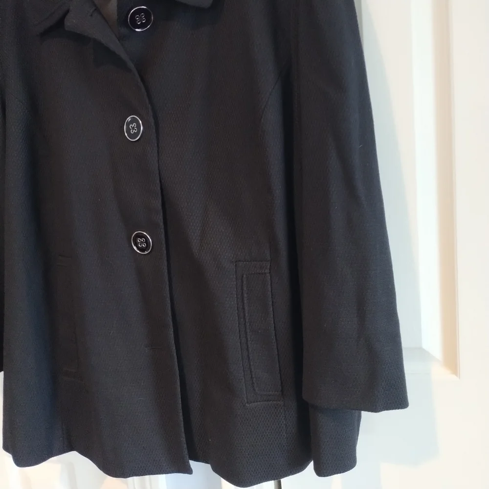 Dialogue QVC Black Woven Women's Blazer Jacket 2X - Picture 11 of 15